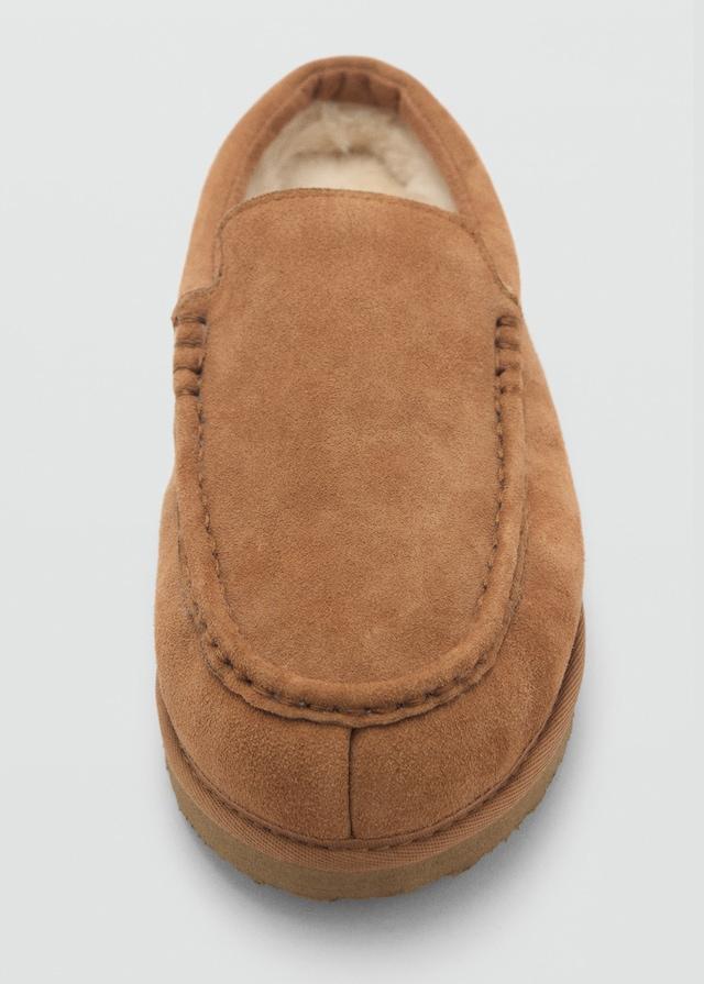 Mango Wildleder-Clogs mit Plüsch-Innenfutter 2025