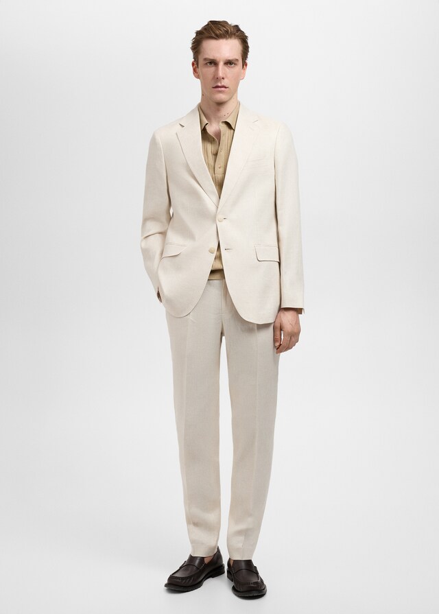 Mango Slim-Fit-Sakko Amalfi aus 100 % Leinen Cyber Monday