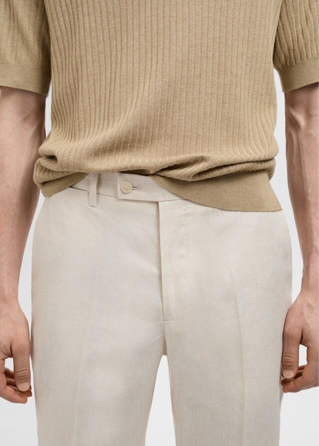 Mango Slim-Fit-Anzughose Amalfi aus 100 % Leinen Weihnachtsangebot