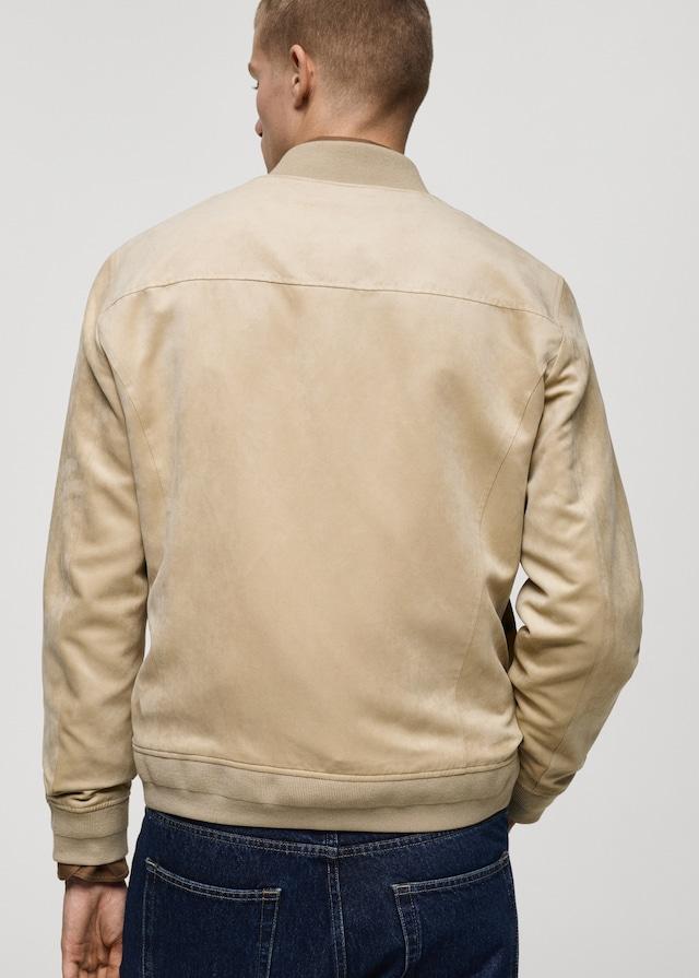 Mango Bomberjacke mit Wildleder-Effekt Muttertagsangebot