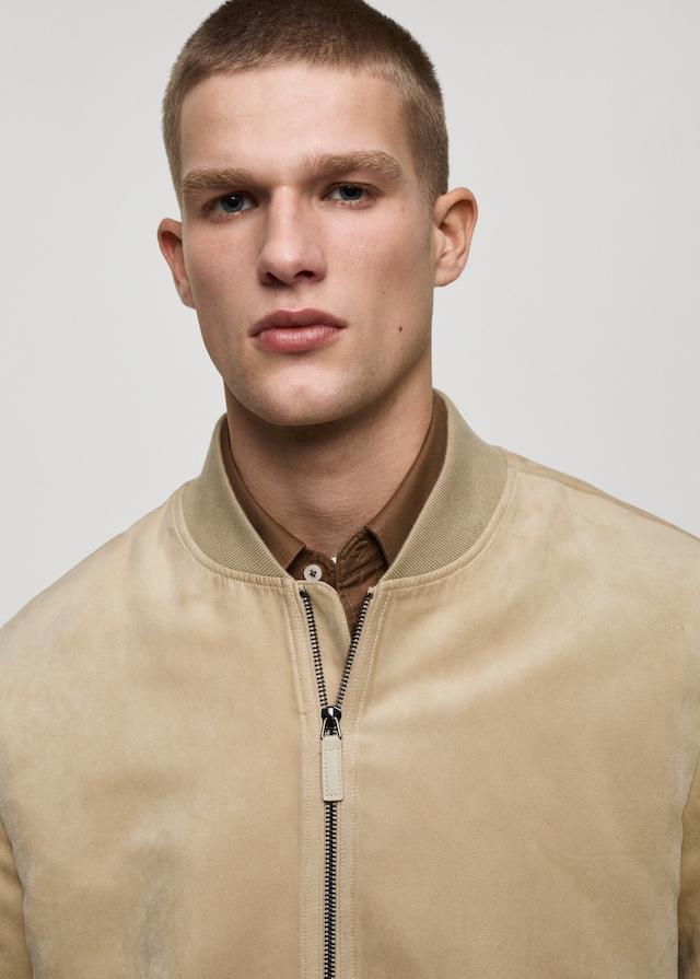 Mango Bomberjacke mit Wildleder-Effekt Muttertagsangebot