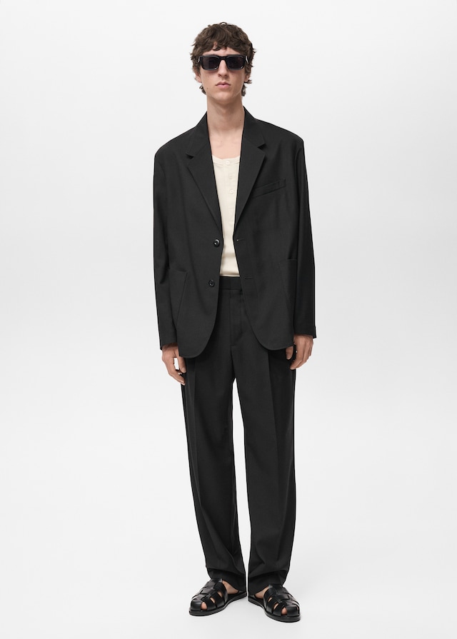 Mango Relaxed Fit-Anzugjacke Jubiläumsangebot