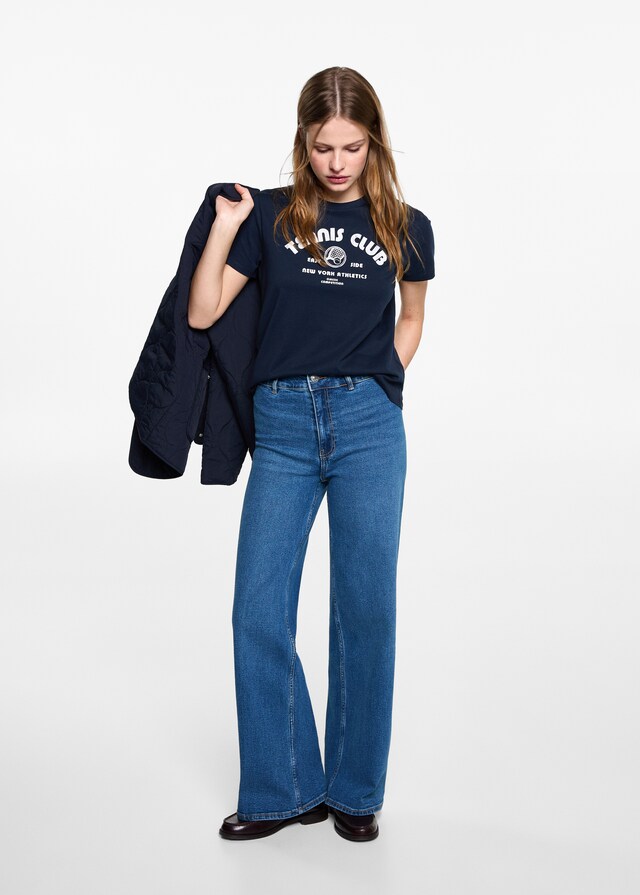 Mango Wide Leg-Jeans Zeitlich begrenztes Angebot