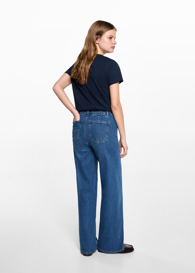 Mango Wide Leg-Jeans Zeitlich begrenztes Angebot