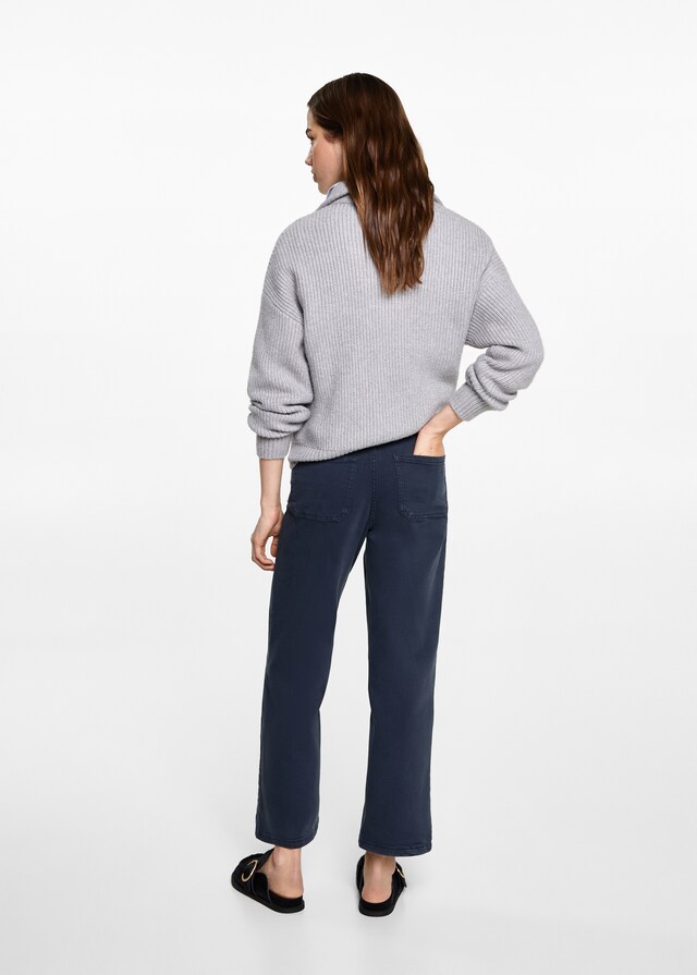 Mango Culotte-Jeans mit Taschen Große Rabatte