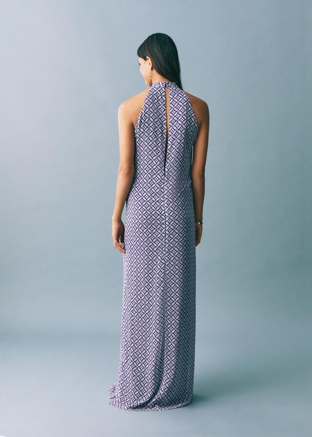 Mango Kleid mit Halfterkragen Sonderangebote