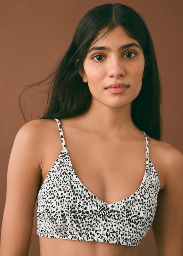 Mango Bikini mit Animal-Print Speichern exportieren