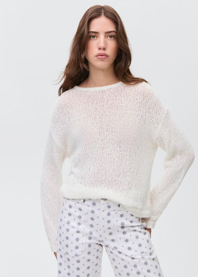Mango Gerade gemusterte Jeans Angebote