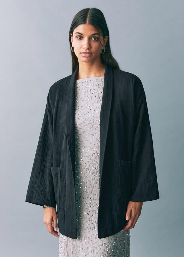 Mango Kimono-Jacke Bambula Blitzverkäufe