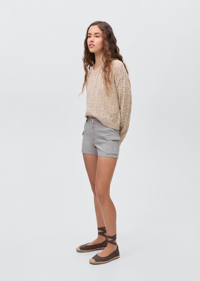 Mango Cargo-Shorts aus Baumwolle Fabrikpreis