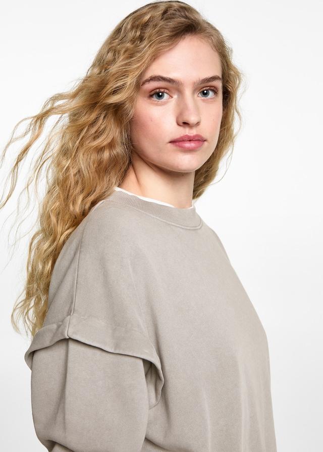 Mango Sweatshirt mit abfallenden Schultern Black Friday