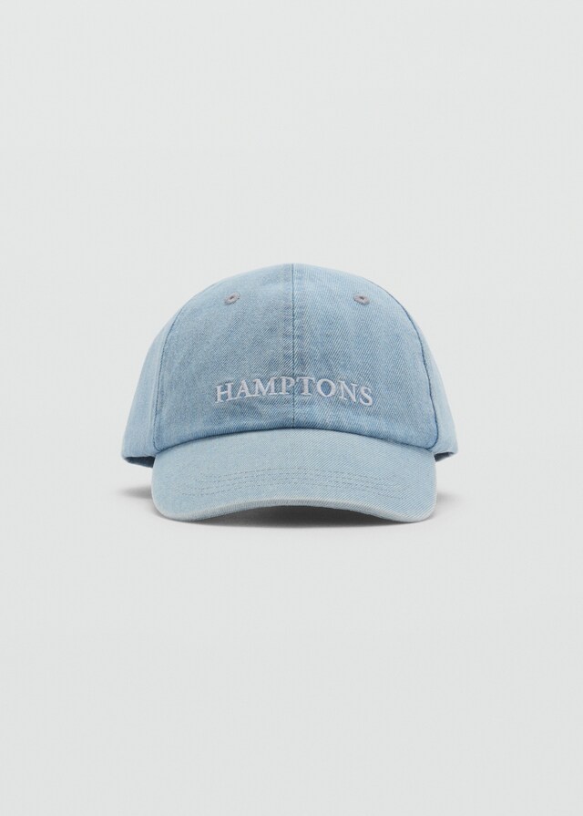 Mango Jeans-Cap mit Schriftzug Fabrik Onlineshop