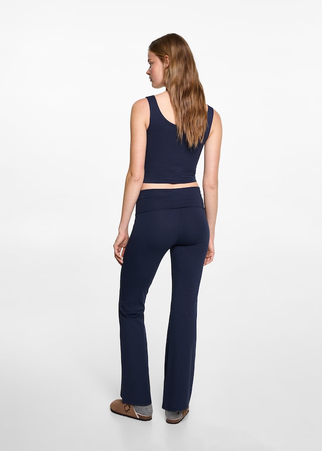 Mango Flared Leggings Begrenzte Freigabe