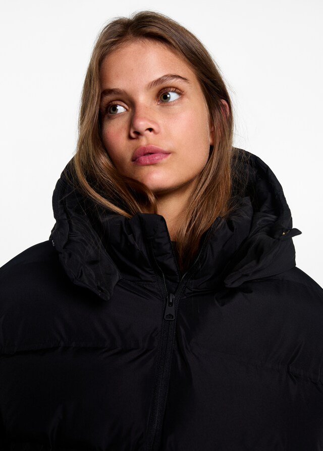 Mango Langer Steppanorak 50% Rabatt mit kostenlosem Versand