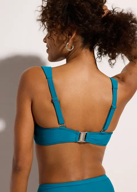 bonprix Modisches Minimizer Bikini Oberteil - petrol Cup C Begrenzte Freigabe