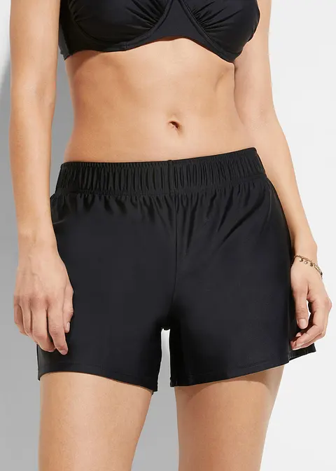 bonprix Bequeme Badeshorts - perfekt zum kombinieren - schwarz Vierteljährliche Förderung