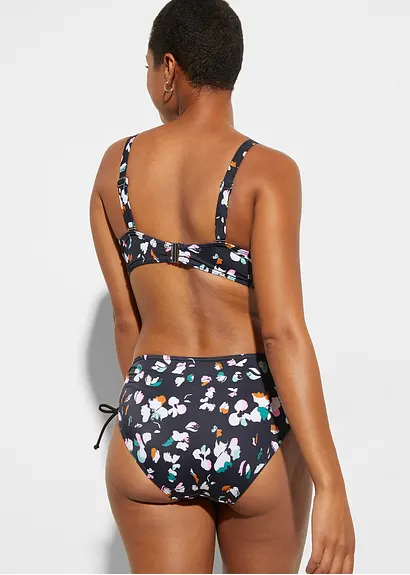 bonprix Toller Minimizer Bikini mit hübschem Druck - Damen Exklusivangebot