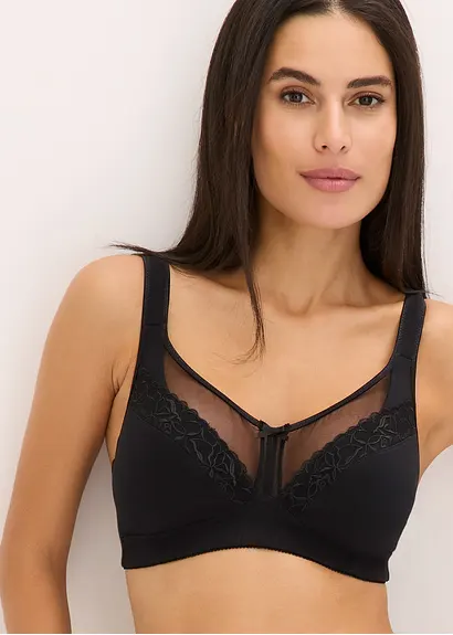 bonprix bügelloser BH mit Spitze und transparenten Details Weihnachtsangebot