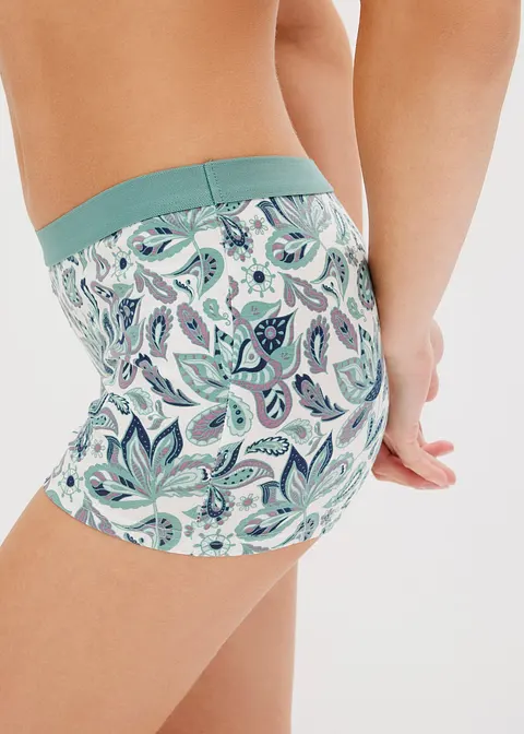 bonprix Damen Boxer mit Bio-Baumwolle (4er Pack) - Damen Exklusive Angebote