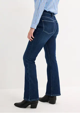 bonprix Thermo Jeans im Bootcut Fit - blau regular - Damen Sonderangebote