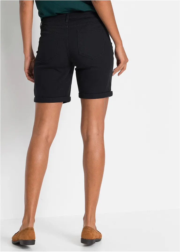 bonprix Sommerliche Stretch-Bermuda mit attraktiver Knopfleiste. - Damen Bis zu 55% Rabatt