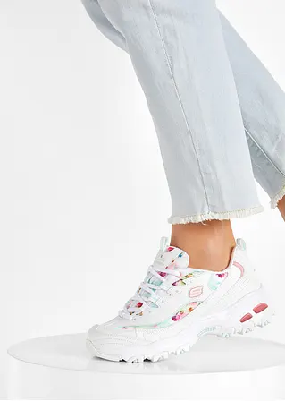 bonprix Modischer Chunky Sneaker von Skechers mit Blumenmuster - weiß zollfrei