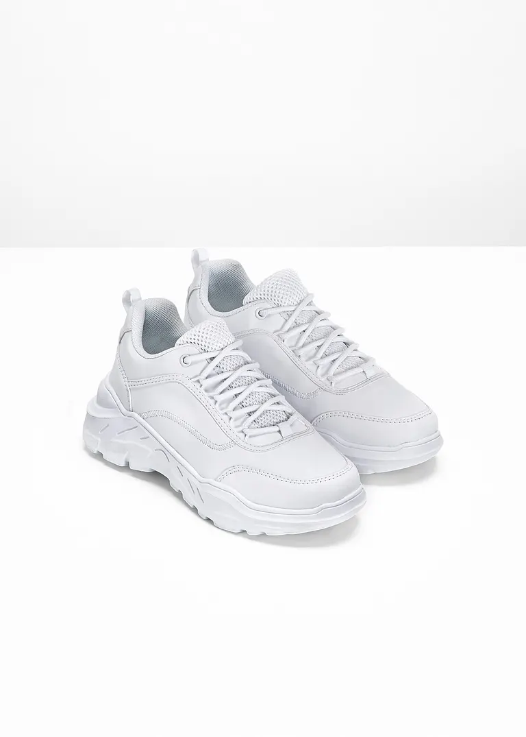 bonprix Modischer Chunky Sneaker - weiß - Damen Blitzverkäufe