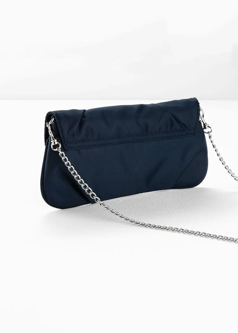 bonprix Festlich und charmant: Clutch mit Raffung - blau Bestseller
