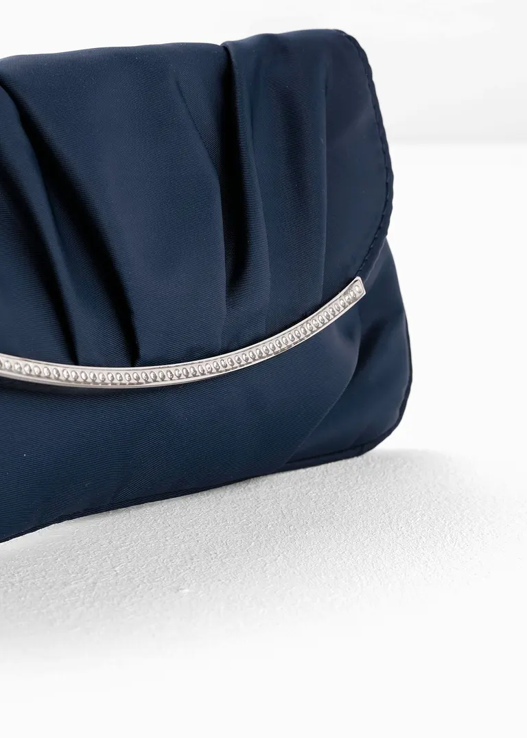 bonprix Festlich und charmant: Clutch mit Raffung - blau Bestseller
