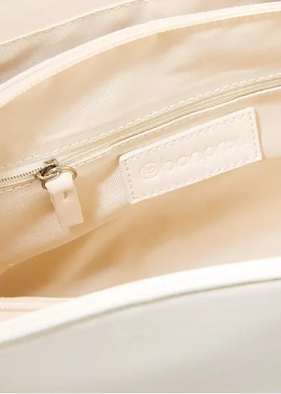 bonprix Modischer Shopper in Lederoptik - beige - Damen Vierteljährliche Förderung