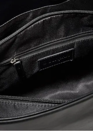 bonprix Modischer Shopper in Lederoptik - schwarz - Damen Bis zu 55% Rabatt