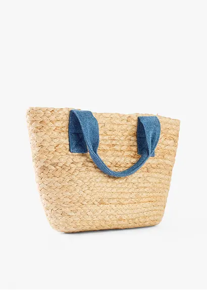 bonprix Sommerlicher Strohshopper mit Tragegurt - beige - Damen 50% Rabatt mit kostenlosem Versand