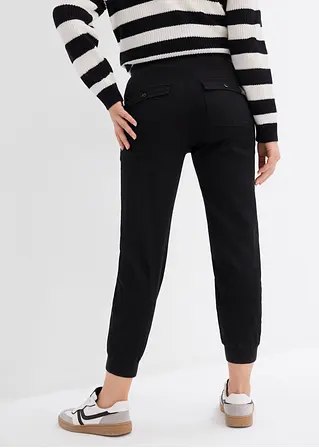 bonprix Twillhose mit Bequembund und aufgesetzten Taschen hinten - Damen Neuheiten