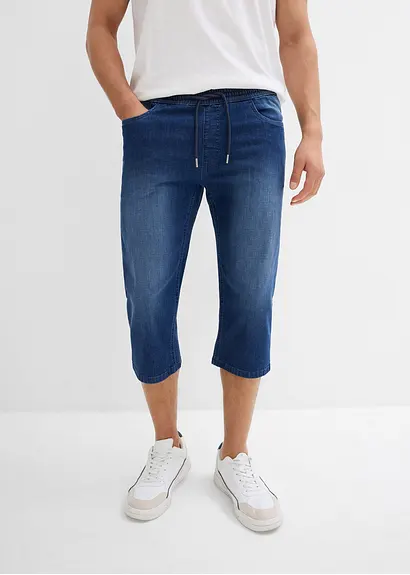 bonprix Bequeme Schlupfjeans in 3/4 Länge aus sommerlich leichtem Denim Fabrikladen