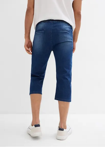 bonprix Bequeme Schlupfjeans in 3/4 Länge aus sommerlich leichtem Denim Fabrikladen