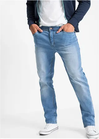 bonprix Regular Fit Stretch-Jeans Straight 2er-Pack mit kerniger Waschung Speichern exportieren