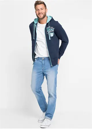 bonprix Regular Fit Stretch-Jeans Straight 2er-Pack mit kerniger Waschung Speichern exportieren
