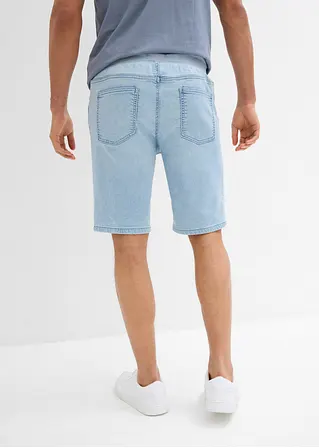 bonprix Kernige Bermuda aus bequemen Sweat-Denim - blau Rabatte dieses Monats