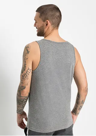 bonprix Basic Tanktops mit Rundhalsausschnitt lässt sich auch als Unterhemd tragen maschinenwaschbar Angebote