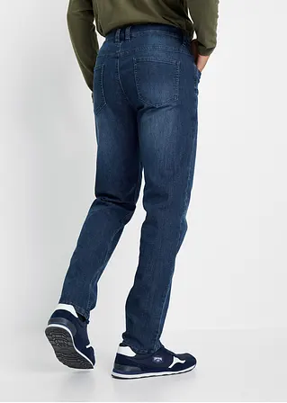 bonprix Modische Slim Fit Stretch-Jeans mit leichter Waschung - blau Limitierter Zeitrabatt