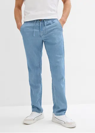 bonprix Modische Schlupfjeans aus sommerlicher Leinen-Baumwoll-Mischung Sonderangebot