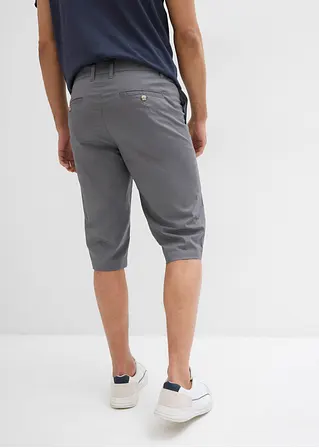 bonprix moderne Long-Bermuda in leichter Qualität - grau Versandkostenfrei