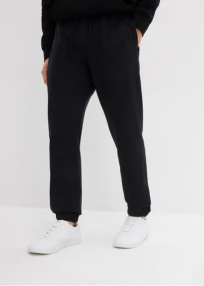bonprix moderne Basic-Jogginghose im angesagten Loose Fit innen weich angeraut Flash Sale