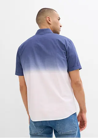 bonprix Modisches Hemd aus reiner Baumwolle - blau - Herren Valentinstagsangebot