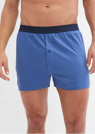bonprix Lockere Jersey Boxershorts im 4er Pack - dunkelblau+hellindigo Neuheiten