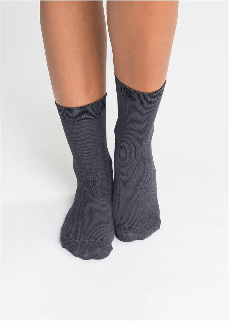 bonprix Klassische Socken im 10er Pack - grautöne - Damen Wochenangebot