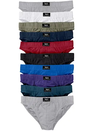 bonprix Bequemer Slip im Vorteilspack - multi/hellgrau meliert Letzte 3 Tage