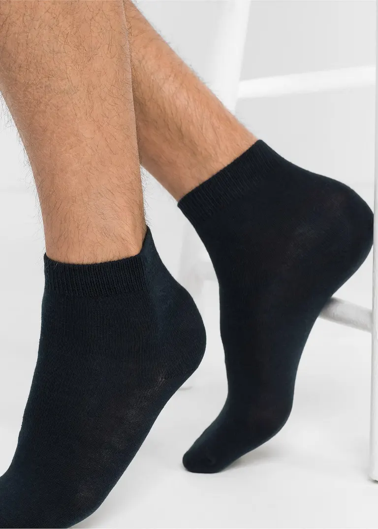 bonprix Schlichte Basic-Socken - schwarz - Damen Nur noch ein Tag übrig