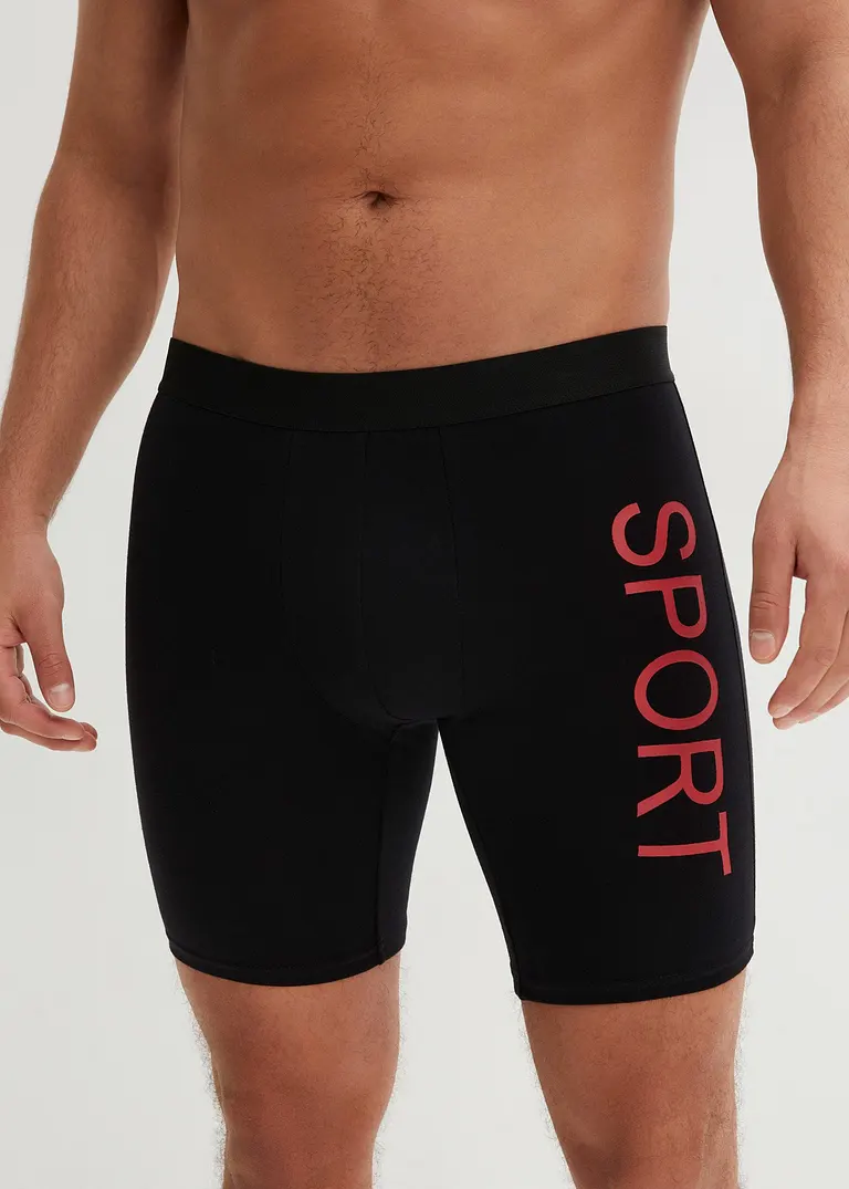 bonprix Lange Boxershorts in figurnaher Passform im legeren Stil - Herren 50% Rabatt mit kostenlosem Versand