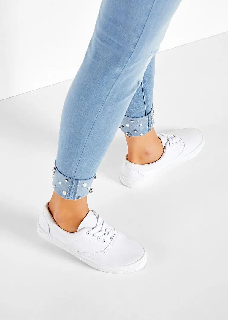 bonprix Sportlicher Sneaker von bpc ideal für die Freizeit - weiß - Damen Meist gekauft